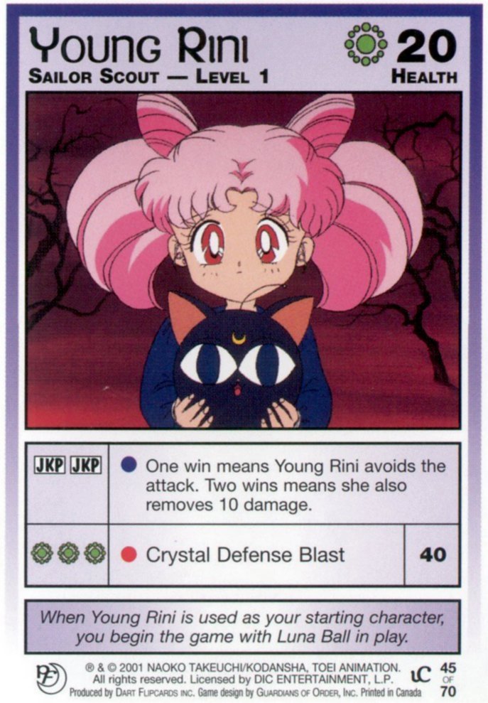 Young Rini, Level 1